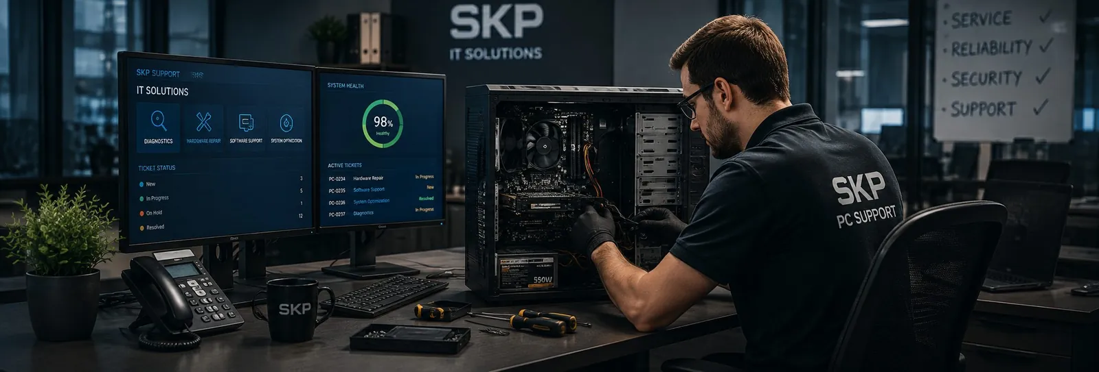 Обслуживание компьютеров SKP